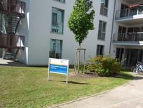 Der Eingang im Erdgeschoss